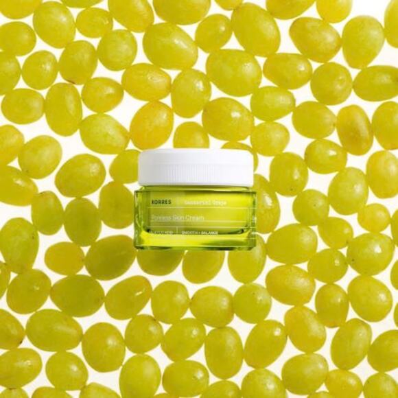 KORRES SANTORINI GRAPE PORELESS SKIN CREAM 1.35 oz. - New In Box - Picture 1 of 5